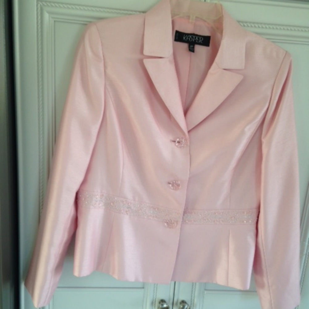Kasper evening Jacket Blush Pink